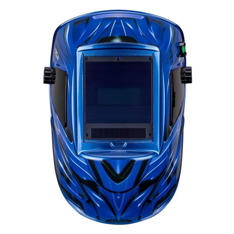 Маска сварщика FoxWeld КОРУНД МЕГА 8255, синяя, (ф-р MEGA LED 2), без коробки