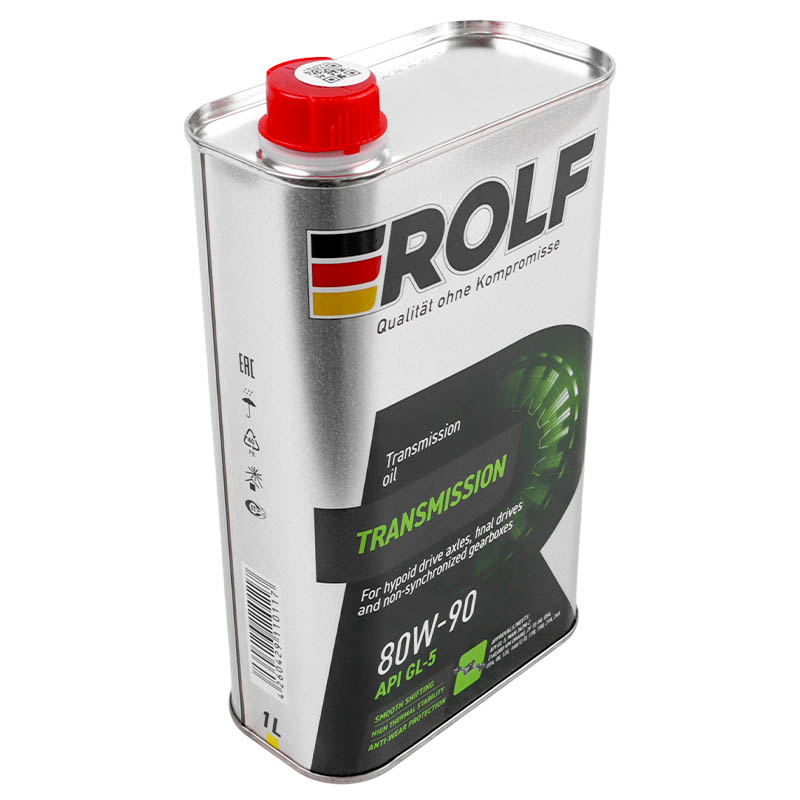 Масло трансмиссионное Rolf Transmission SAE 80W-90 API GL-5 1 л 9333305 в Костроме