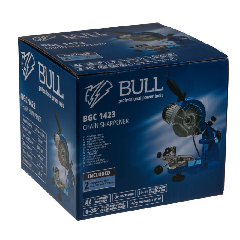 Станок заточной для цепи Bull BGC 1423 1335816, в коробке в Ярославле