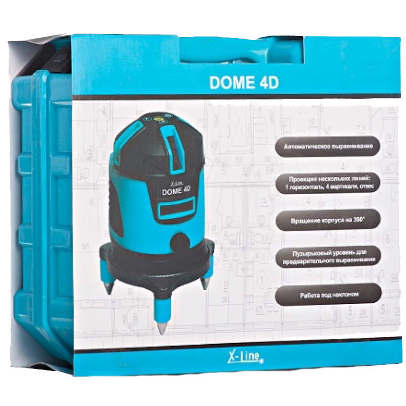 Построитель лазерных плоскостей X-Line Dome 4D X00127 в Рыбинске