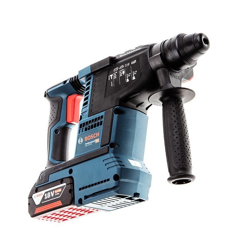 Аккумуляторный перфоратор Bosch GBH 18V-26 0.611.909.003 в кейсе, с защитной муфтой, с виброзащитой