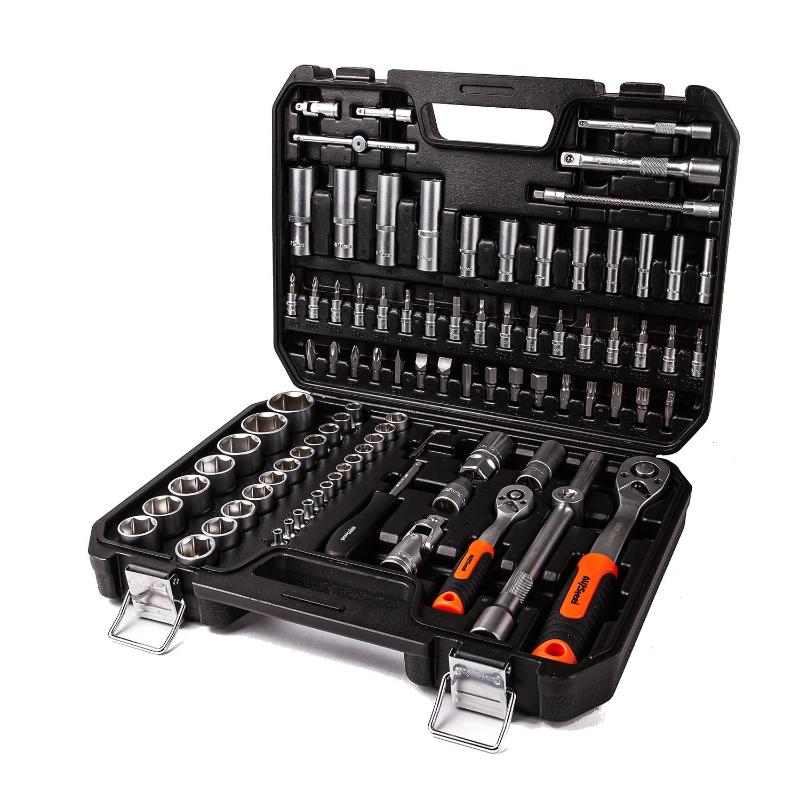 Набор инструментов AV Steel AV-011094, 1/4", 1/2", профессиональный, 94 предмета в Иваново