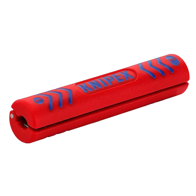 Стриппер для коаксиального кабеля Knipex KN-1660100SB,  Ø 4.8-7.5 мм, круглого ПВХ кабеля 3 х 0.75 мм², длина 100 мм в Угличе