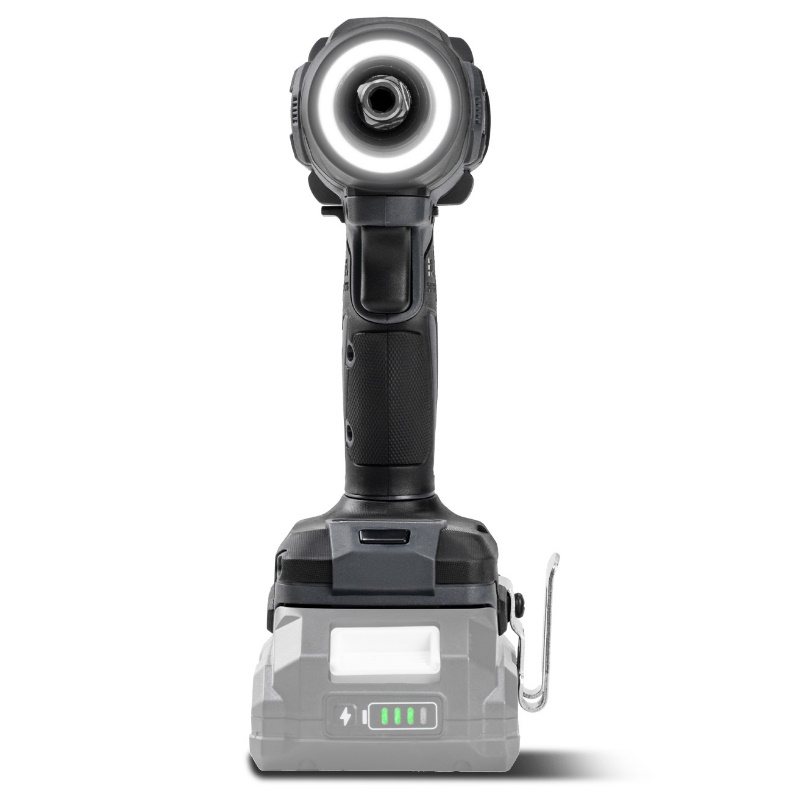 Шуруповерт ударный аккумуляторный Stavr SID 18BL-230V 4610264004216, бесщеточный, 18В UNI-M, 1200/1900/2500/3200 об/мин, подсветка, без акб и зу в Муроме