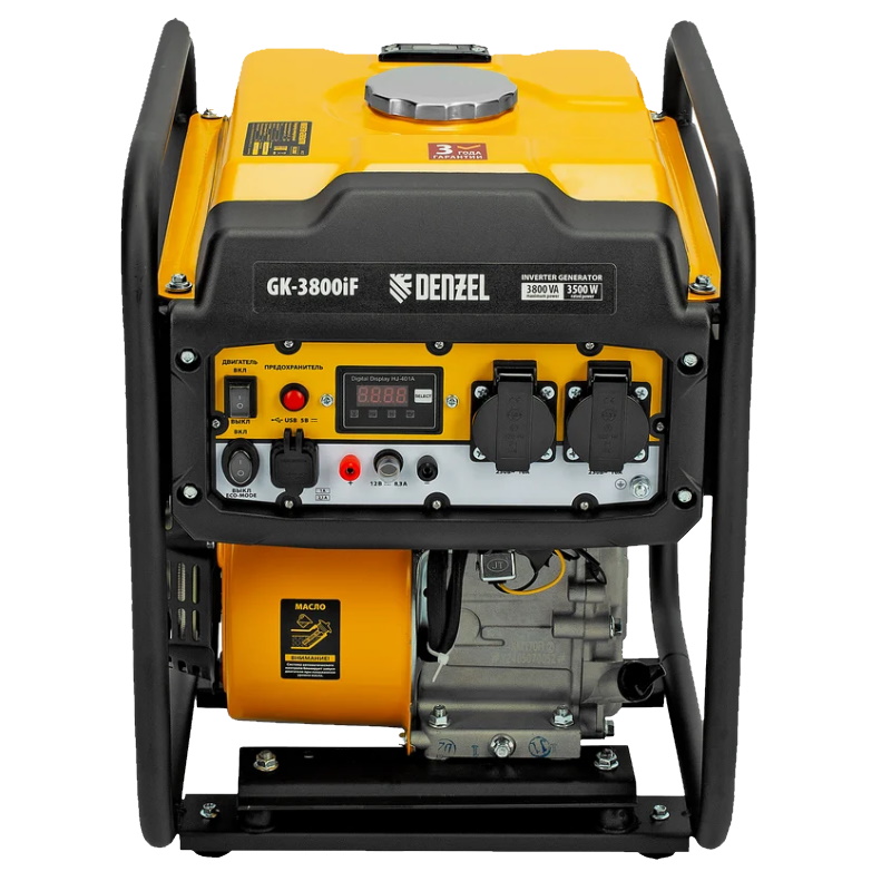 Инверторный генератор Denzel GK-3800iF, 94708 в Иваново