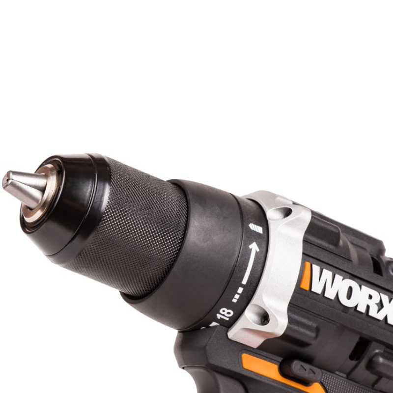 Дрель-шуруповерт WORX WX102 аккумуляторная , 20В, 60Нм, бесщеточная, 2Ач х2, ЗУ, кейс в Кинешме