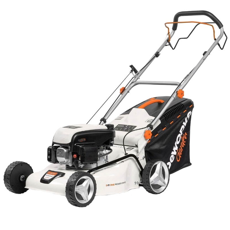 Газонокосилка бензиновая DeWorks L 48SP, 4,5 л.с., ширина скашивания 48 см, самоходная в Туле
