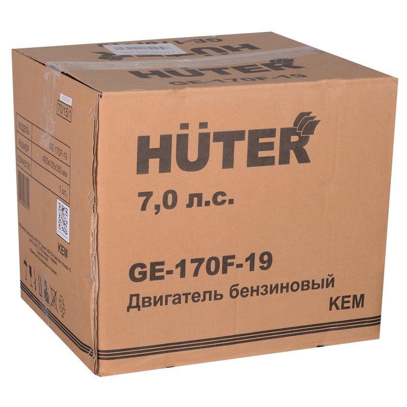 Двигатель бензиновый Huter GE-170F-19 70/15/1 в Костроме