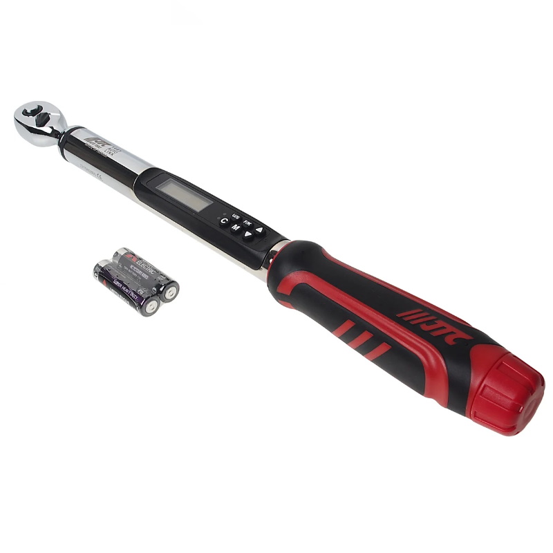 Ключ динамометрический JTC JTC-1463, 3/8", с цифровой индикацией, усилие затяжки 7-135Nm, длина 425 мм в Коврове
