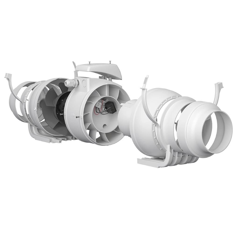 Вентилятор канальный Era Pro TYPHOON 100 2SP, осевой, D=100, пластиковый корпус в Угличе