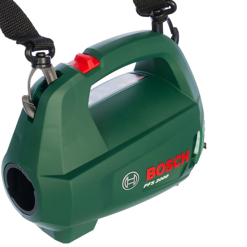 Электрический краскопульт Bosch PFS 2000 0.603.207.300, объем бачка 0,8 л, мощность 440 Вт, воздушный тип во Владимире