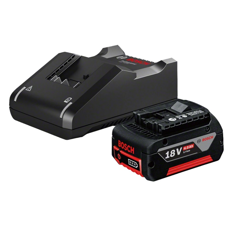 Набор Bosch аккумулятор GBA 18V 4,0Ач + зарядное устройство GAL 18V-40 1.600.A01.B9Y в Костроме