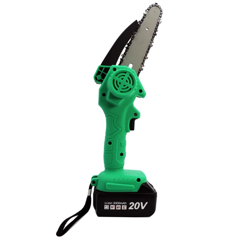 Пила цепная аккумуляторная Zitrek GreenSaw 20 Extra power 082-1851 (20 В, 3 Ач Li-ion 1 шт., 1,5 Ач Li-ion 1 шт., ЗУ)  в Коврове