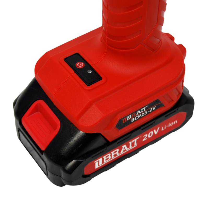 Секатор аккумуляторный Brait BCP25-2V 21.01.306.019 (Li-ion, АКБ 2*2AH, З/У 1А,20В, макс. 25мм, щеточный) в Муроме