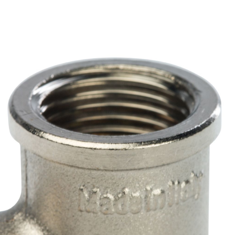 Никелированный тройник Stout SFT-0020-000012, 1/2", ВВ в Иваново