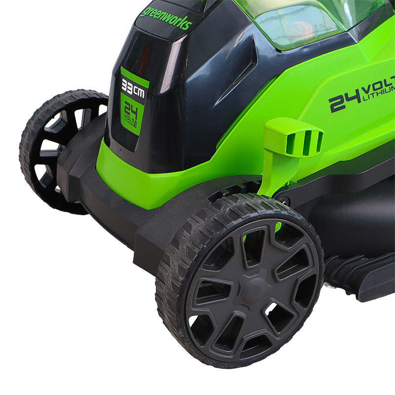 Газонокосилка аккумуляторная 24В VT Greenworks GD24LM33K4 (узкая, 1хАКБ 4Ач, ЗУ) 2516107UB