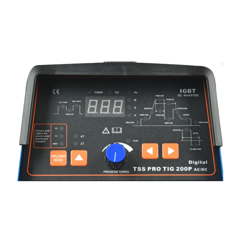 Сварочный инвертор ТСС PRO TIG/MMA-200P AC/DC в Костроме