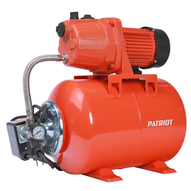 Насосная станция Patriot PW 1200-24 C 315302619 насосная часть - чугун бак 24 л 1200 Вт 3800 лчас 10629₽