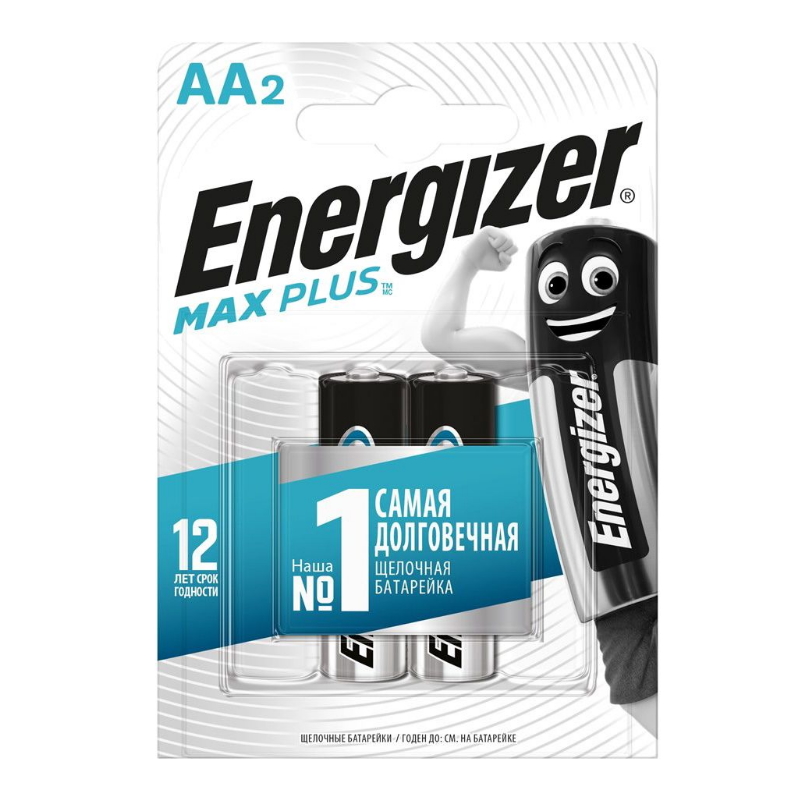 Элемент питания Energizer Max Plus AA/E91 BP2 E301323102H во Владимире