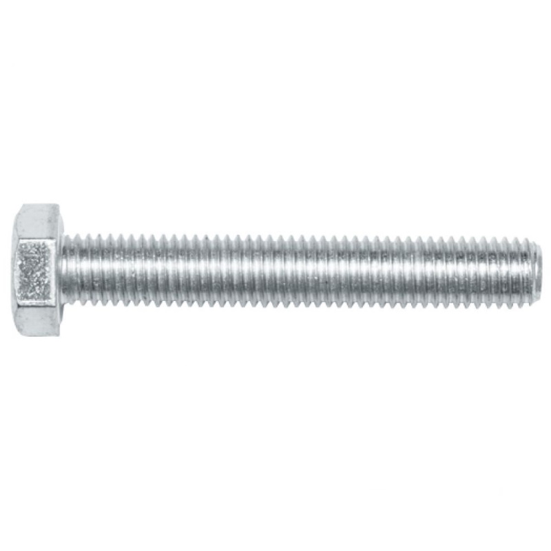 Болт Starfix SMZ1-12488-10 М5х35 мм шестигранный цинк класс прочности 58 DIN 933 10 шт в зип-локе 65₽