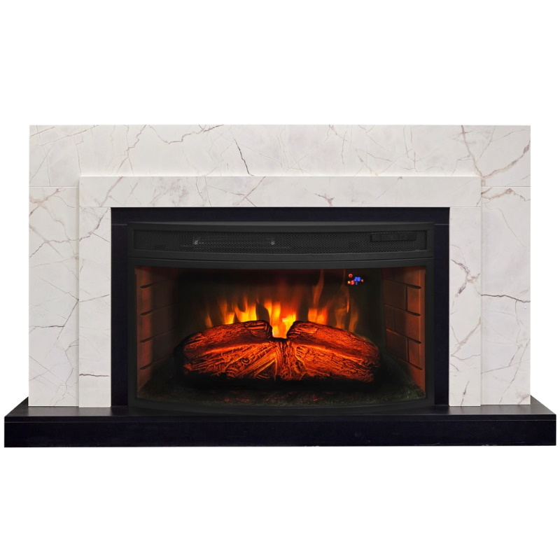 Каминокомплект RealFlame НОРМАН R 33W ONX-LCB615/BL-LCB917 ОНИКС/УНИ НЕРО + FIRESPACE 33W IR 9915456 в Кинешме