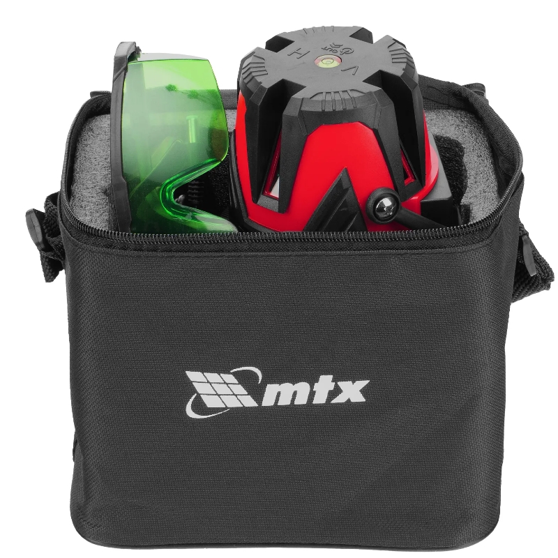 Лазерный уровень MTX MFL GREEN 35015, 30 м, зеленый луч, акк. Li 2400 mAh, сумка, резьба 5/8" в Костроме