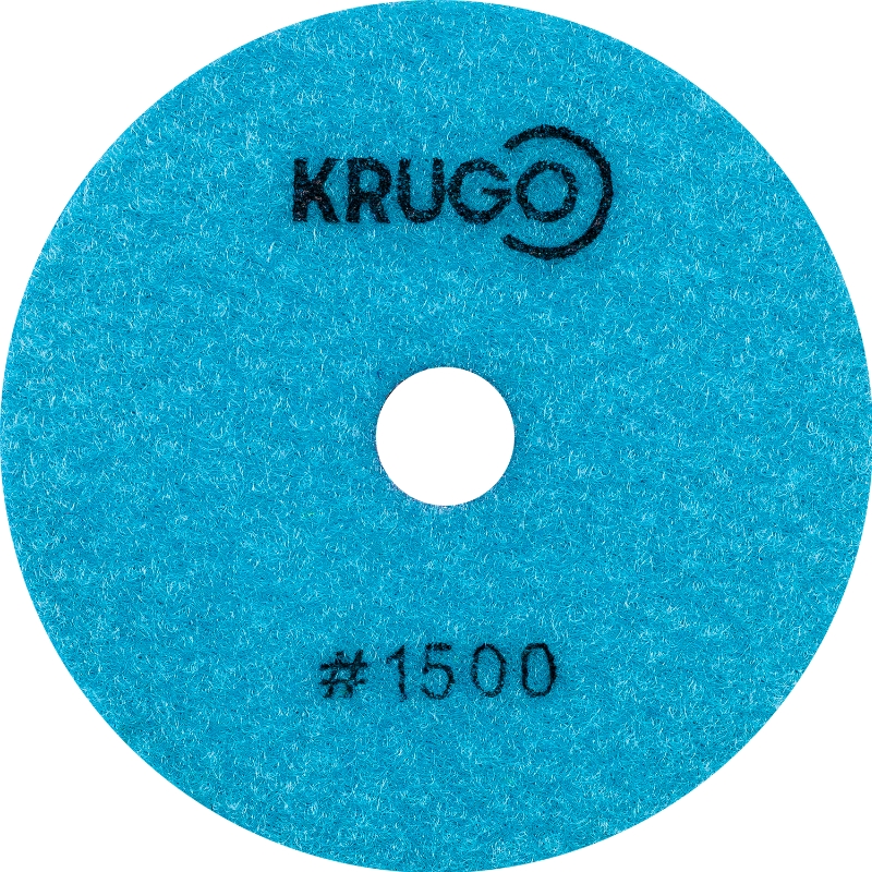 Круг алмазный Krugo PPW041500, гибкий, шлифовальный(АГШК), №1500, мокрый, 100 мм, 10 шт.