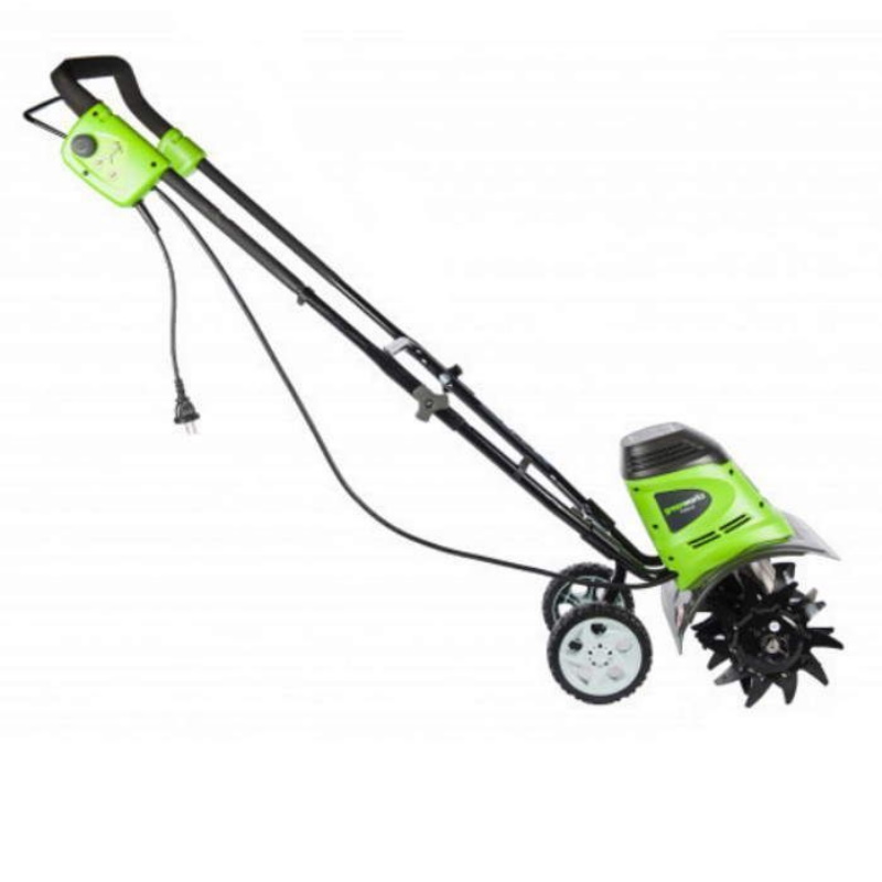 Культиватор электрический Greenworks GTL9526 27017 (глубина обработки 195 мм, мощность двигателя 0.95 кВт)