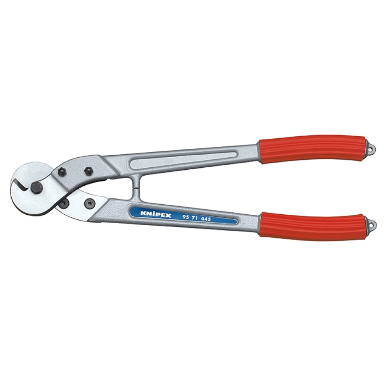 Тросорез Knipex KN-9571445, 445 мм, в т.ч. для ACSR, Cu и Al кабелей, прутьев из стали, Al ручки в Вологде