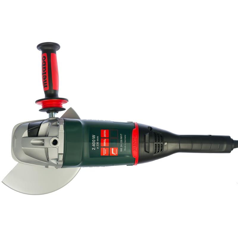 Угловая шлифмашина (болгарка) Metabo WE 24-230 MVT 606469000, 230 мм, 2400 Вт, плавный пуск в Кинешме