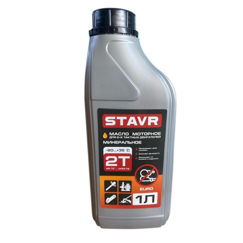 Масло моторное Stavr 9101500050 API TC JASO FB 2Т 1л минеральное 281₽
