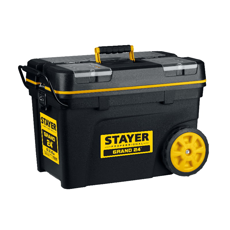 Ящик-тележка для инструмента Stayer Professional "BIGPRO" 38107-24 пластиковая  в Туле