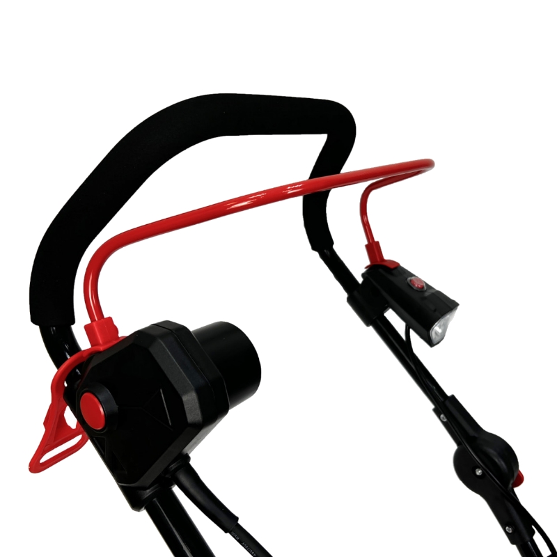 Снегоуборщик электрический Brait BST-2200YBL 05.03.004.089, 2200Вт, 230В, 50Гц.. ширина захвата 46см., высота 20см, выброс 3-6 м, фара в Угличе