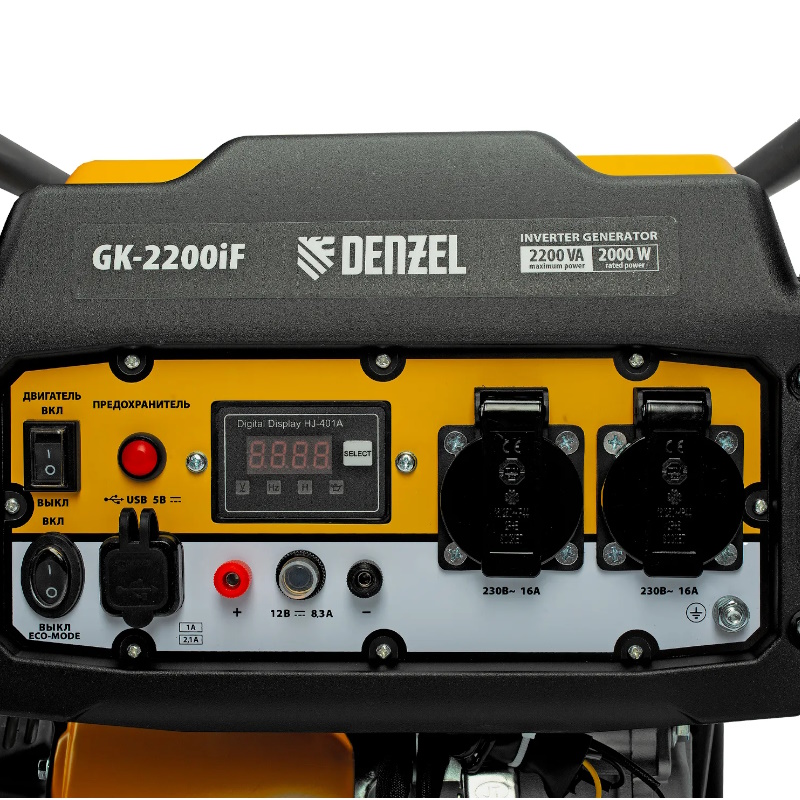 Инверторный генератор Denzel GK-2200iF, 94707 в Кинешме