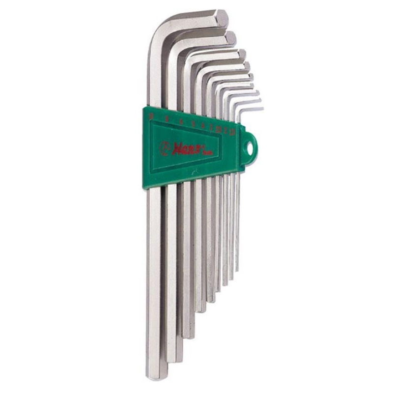 Набор Г-шестигранников Hans 16763-9M 15-10мм 9 пр 1715₽