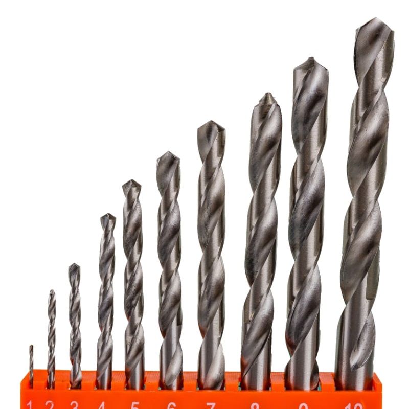 Набор сверл Sturm 1055-01-SS1, 1-10 мм, 10 штук