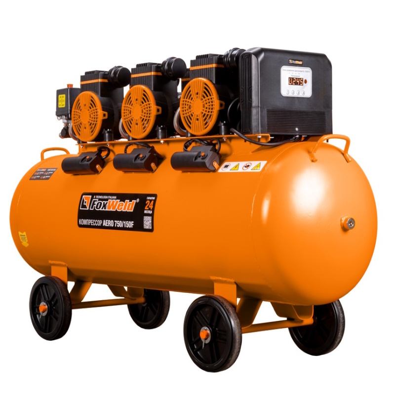 Компрессор безмасляный FoxWeld AERO 750150F 9987 38906₽