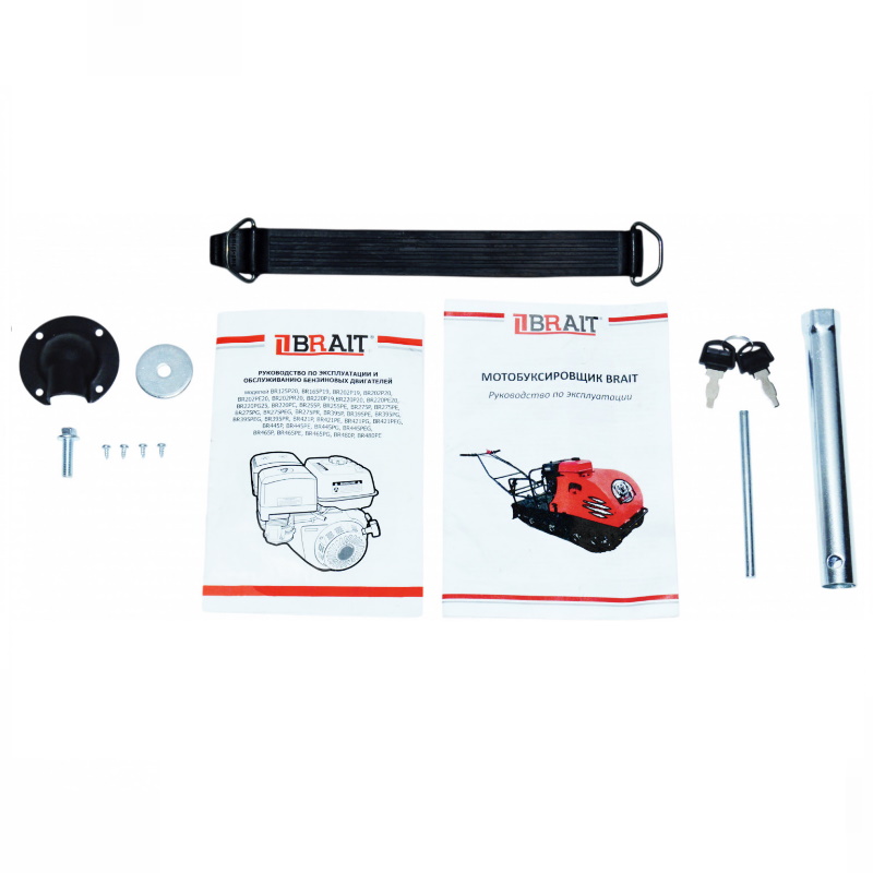 Мотобуксировщик Brait МБС 3-18ВФЭ 17.01.084.000, тип двиг.18,5л.с,с LED фара.Без аккум) в Рыбинске