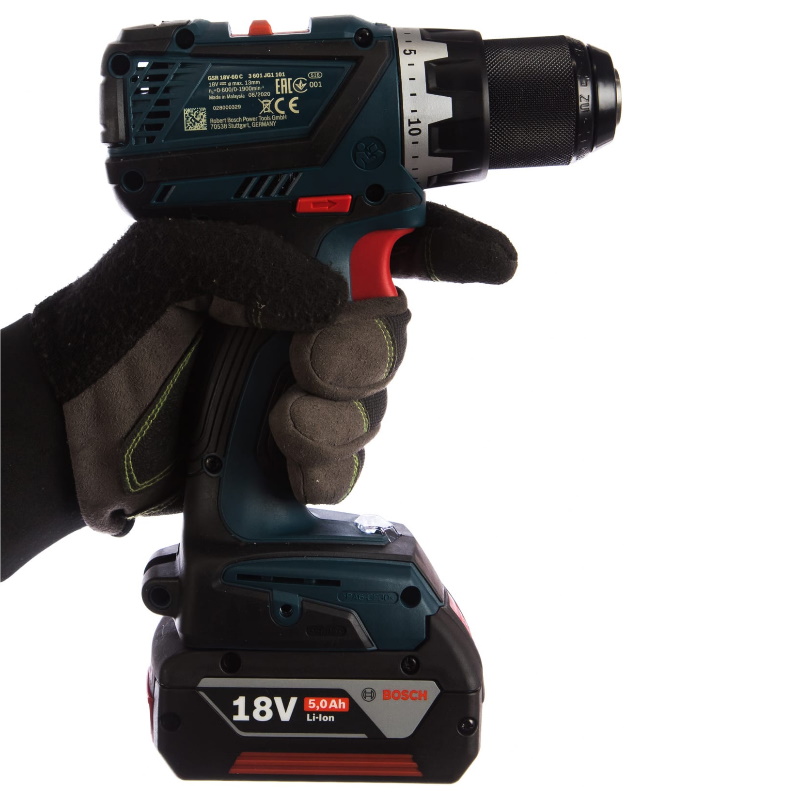 Аккумуляторная дрель-шуруповерт Bosch GSR 18V-60 C 0.601.9G1.100 в Муроме