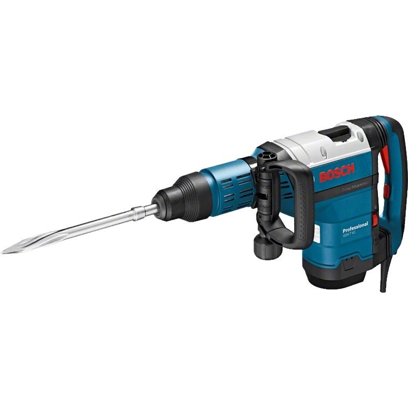 Отбойный молоток Bosch GSH 7 VC 0.611.322.000 (тип SDS MAX, вес нетто 8.5 кг, регулировка оборотов, принадлежности)
