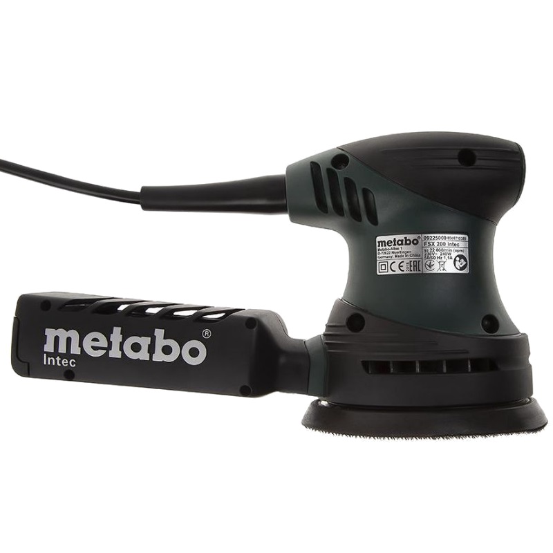 Эксцентриковая шлифмашина по дереву Metabo FSX 200 Intec (диаметр подошвы 125 мм, вес 1,4 кг) в Туле