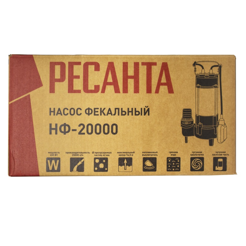 Фекальный насос Ресанта НФ-20000 77/5/2 в Ярославле
