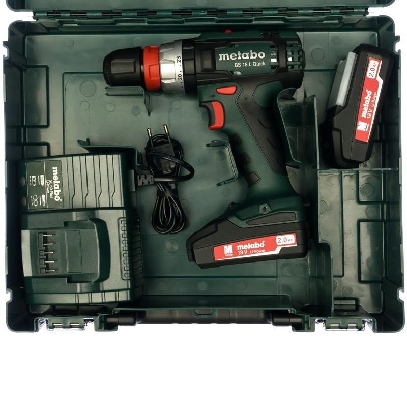 Аккумуляторный винтоверт Metabo BS 18 L Quick 602320500 в Муроме
