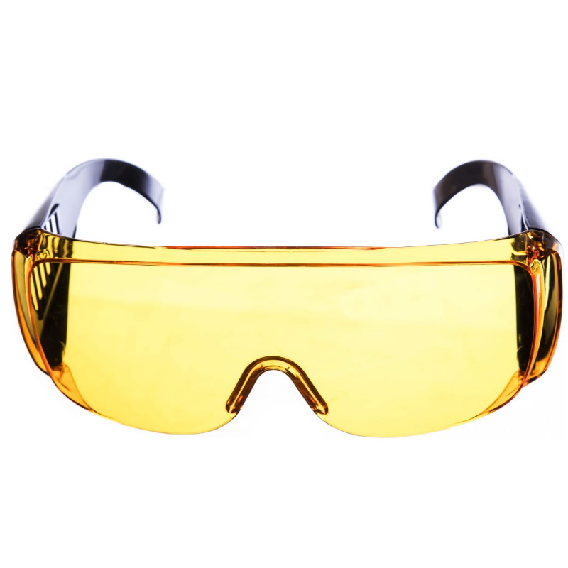 Защитные очки с дужками Champion C1008 (желтые)