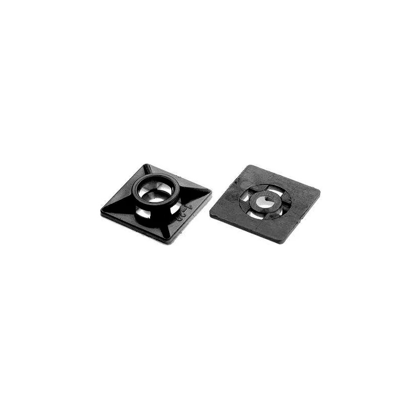 Площадка для хомут-стяжки Starfix SM-89111-500, 27х27 мм, черная, 500 шт. в пакете в Иваново