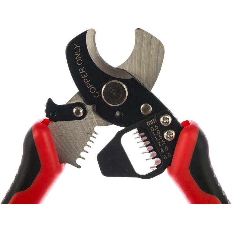 Ножницы кабельные с функцией зачистки КВТ МС-04 D до 11мм 60948