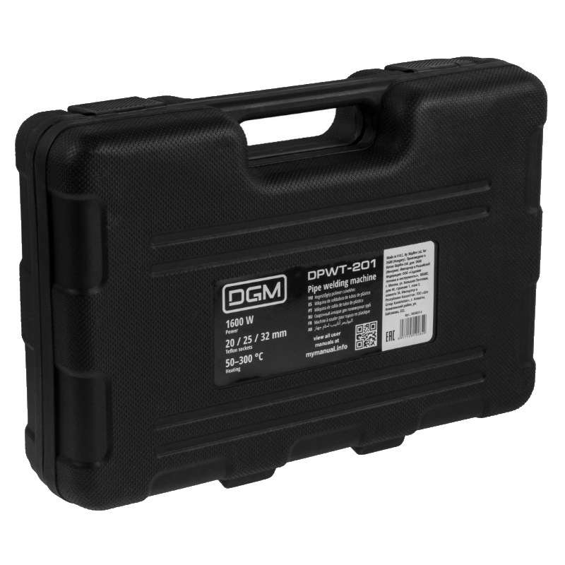 Сварочный аппарат для полимерных труб DGM DPWT-201 DG5825-5