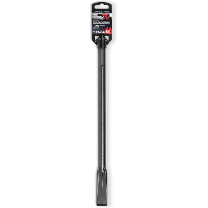 Зубило плоское самозатачивающееся SDS-max Metallica Ultra 906828, 25х400/260 мм, по бетону в Угличе