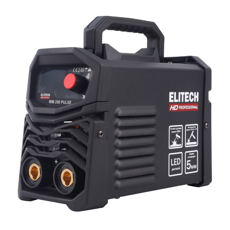 Сварочный инвертор Elitech WM 200 PULSE 204466 MMA TIG 10990₽