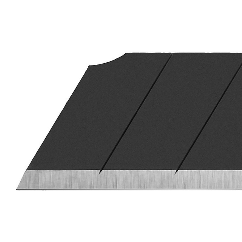 Лезвия Olfa BLACK MAX OL-ABB-50B сегментированные, 9х80х0,38 мм, 13 сегментов, 50 шт. в Рыбинске